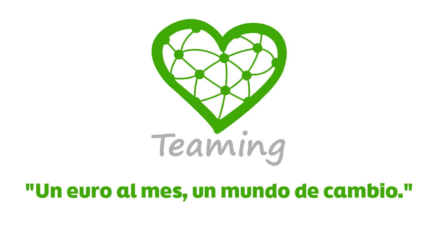 Teaming: un euro al mes, un mundo de cambio